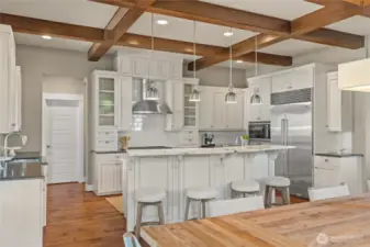 Cook in this all-white dream kitchen!