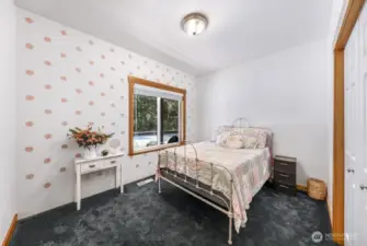 The third bedroom is also spacious