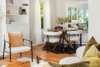 Hardwood floors on main level in excellent shape