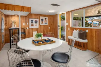 Great space! Keep as you cozy "go to room" or remodel. Could be a 4th bedroom as well.