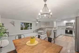 Updated light fixtures