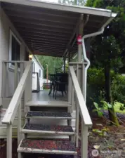 East Side Of Covered Porch