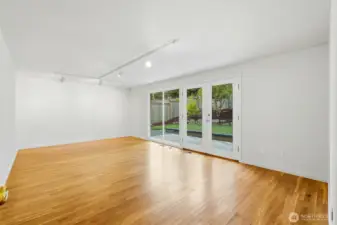 Looking for space to build Legos, or balance the books? This bonus room has plenty of room for it all! It used to have a miniature train layout ~ there's room for hobbies too!