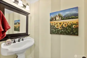 Main floor i/2 bath.