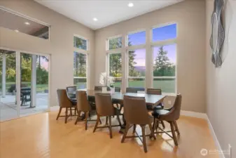 Dining Room with exit to Patio
