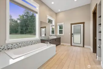 Primary Suite with walk-in shower