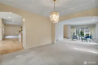 Another view from the dining room