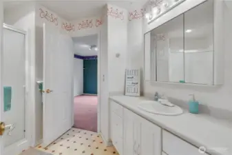 Main floor 3/4 bathroom