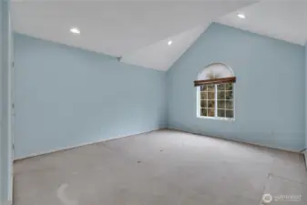 Spacious bedroom #2 upstairs