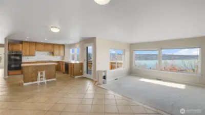 Family Room off Kitchen