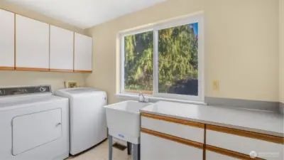 Large laundry room