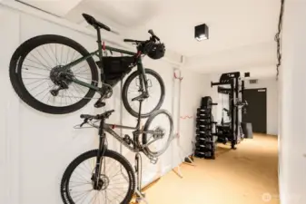 Secure bike Storage