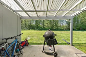 Unit A Covered Patio