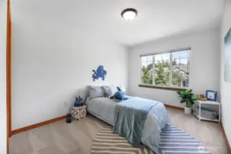Bedroom #4 with walk in closet