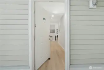 Condo entrance