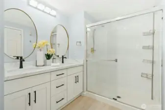 Primary Bath with large shower