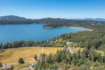 Rare opportunity to own acreage near town with infrastructure in place and no CC&Rs on Orcas Island.