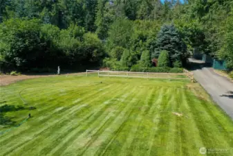 Park like setting with additional 2 bedroom septic, power and water. So many possibilities, RV visitors, ADU potential or camping spot when the State Park is full.