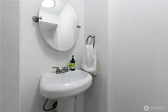 Half bath on main
