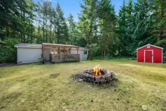 Think of the hours of enjoyment around the backyard firepit!