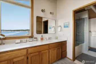 Primary bath recently updated.