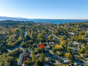 Walk to all of Fairhaven's great shops and restaurants.