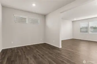 Huge Dining Room. Photo's are for representational purposes only. Colors and finishes may differ.