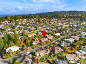 Peaceful, established neighborhood living.