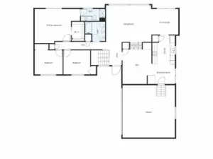 Main level floorplan