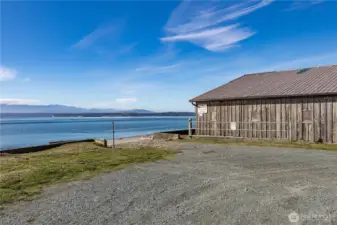 Boat storage building at Lighthouse Shores