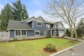First floor primary bedroom is on the left side of the home.  Beautiful 2-story home built in 2008.
