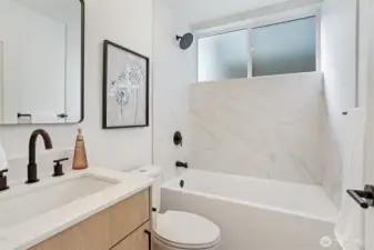 Main floor full bath