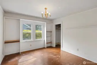 1st Spacious bedroom on main floor.