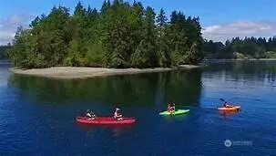 Kayak to nearby Eagle Island