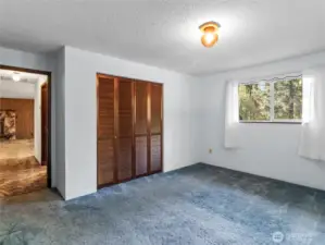 Primary bedroom of home