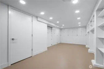 Rec, craft, project or game space with great storage