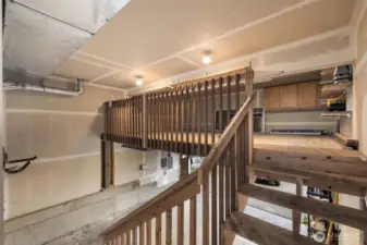 Large storage loft over the Garage.