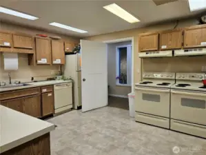 Community center includes a full kitchen.