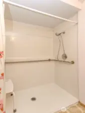 Hallway Shower