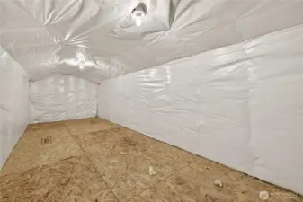 Storage Space in Garage Ceiling