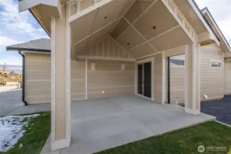 Covered Back Patio