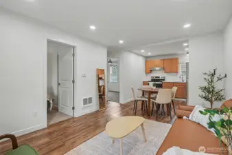 Living Room - View from corner window