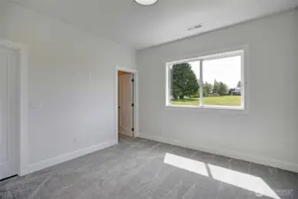 Large Guest Bedroom w/ Walk In Closet and Bath Access~