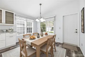 ~Dining Area Virtually Staged~