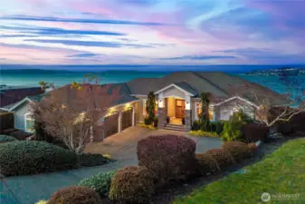 Enjoy the everchanging skyline from sunrise to sunset