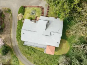 Arial View of property
