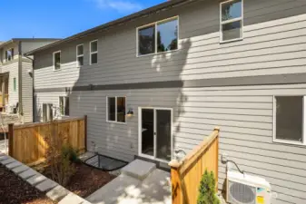 Fenced Backyard Space