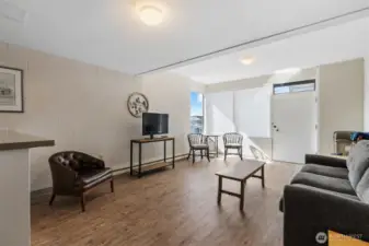 The community room can be reserved for your special occasion.