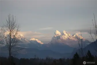 Endless mountain views