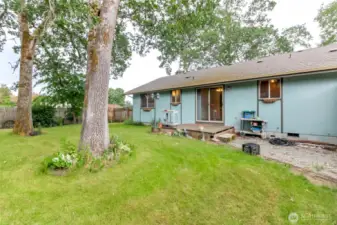 Rear of Duplex